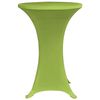 vidaXL Housse de table extensible 2 pcs 70 cm Verte