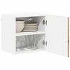 vidaXL Armoire de cuisine 2 pcs Ch&ecirc;ne artisanal 40 x 31 x 40 cm