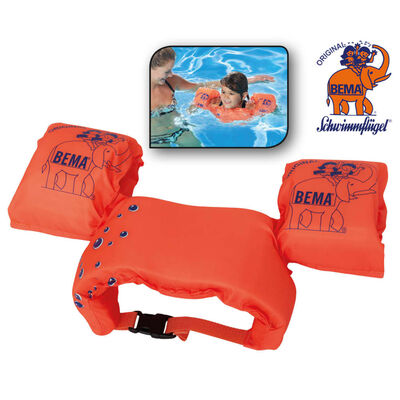 BEMA Aide de natation 2 en 1 pour enfants Orange