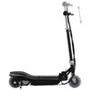 vidaXL Trottinette &eacute;lectrique avec LED 120 W Noir