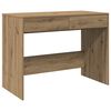vidaXL Bureau ch&ecirc;ne artisanal 101x50x76,5 cm bois d'ing&eacute;nierie