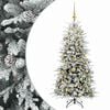 vidaXL Sapin de No&euml;l Artificiel &agrave; Branches Articul&eacute;es 120 cm 150 LED