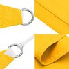 vidaXL Voile de parasol tissu oxford rectangulaire 5x6 m jaune