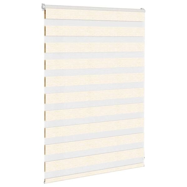 vidaXL Store z&egrave;bre beige marbr&eacute; largeur du tissu 95,9 cm polyester