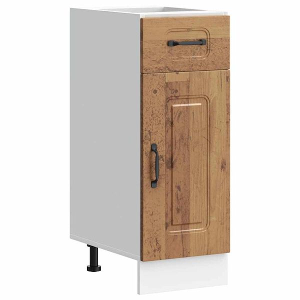 vidaXL Armoire de cuisine Porto vieux bois bois d'ing&eacute;nierie