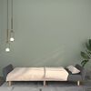 vidaXL Canap&eacute;-lit &agrave; 2 places Gris clair Tissu