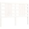 vidaXL Cadre de lit sans matelas blanc 120x200 cm bois de pin massif