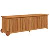 vidaXL Bo&icirc;te de rangement de jardin avec roues 150x50x58cm bois acacia