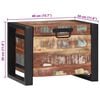 vidaXL Coffres de rangement avec stockage 40 x 30 x 30 cm