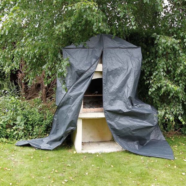 Nature Housse de protection pour barbecue de ma&ccedil;onnerie 253x128x80 cm