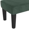 vidaXL | banc | Vert fonc&eacute; 70 x 30 x 30 cm Velours