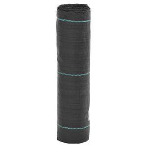 vidaXL Membrane anti-mauvaises herbes noir 0,5x150 m PP