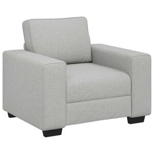 vidaXL Canap&eacute;/Fauteuil Gris Nuage 100x77x82 cm tissu