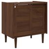 vidaXL Meuble sous vasque BILBAO Caramel fonc&eacute; 75 x 50 x 80 cm
