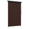 vidaXL Store enrouleur Marron 180 x 250 cm Tissu et Aluminium