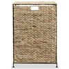 vidaXL Panier &agrave; linge 44 x 34 x 64 cm Jacinthe d'eau