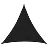 vidaXL Voile d'ombre 2 x 2 x 2 m HDPE Triangulaire Noir