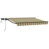 vidaXL Cadre de store manuel avec LEDs 3 x 2,5 m