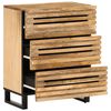 vidaXL Buffet 60x34x75 cm bois de manguier massif brut