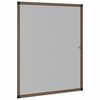 vidaXL &Eacute;cran anti-insectes pour fen&ecirc;tres Marron 110 x 130 cm