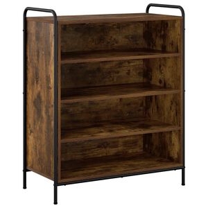 vidaXL Cabinet &agrave; chaussures 76 x 36,5 x 93 cm Bois d'ing&eacute;nierie