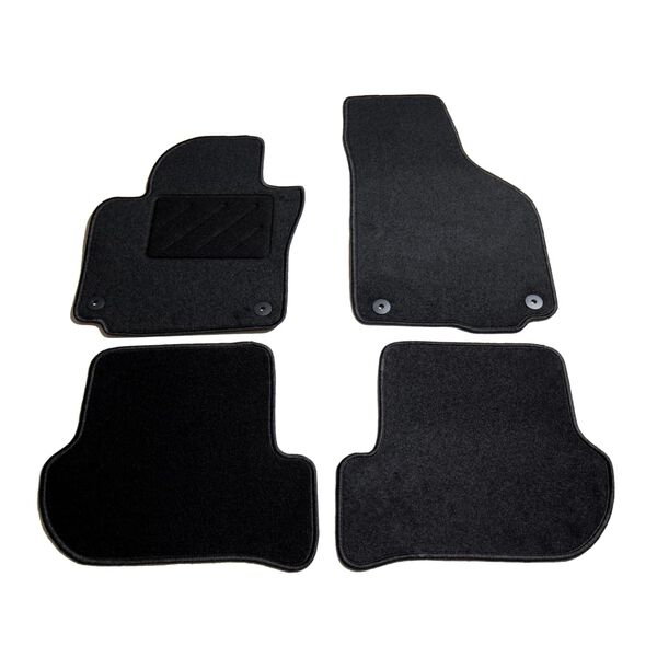 vidaXL Ensemble de tapis de voiture 4 pcs pour Skoda Yeti