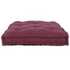 vidaXL Coussin de canap&eacute; Marron 120 x 80 x 12 cm tissu