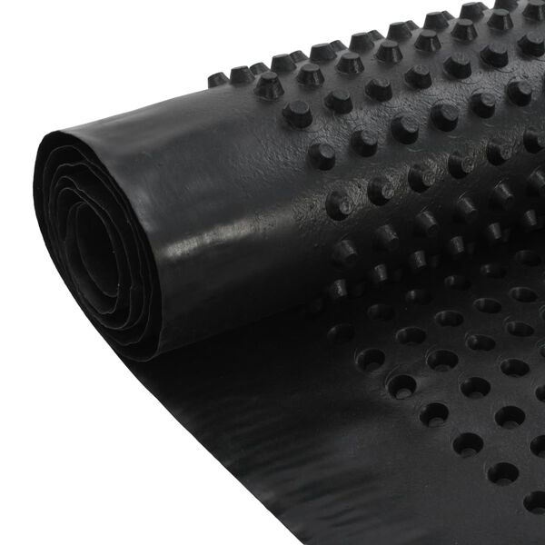 vidaXL Feuille de drainage à fossettes PEHD 400 g / m² 1 x 20 m