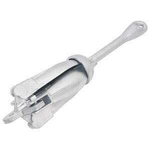 vidaXL Ancre pliante argent&eacute; 3,2 kg fer mall&eacute;able