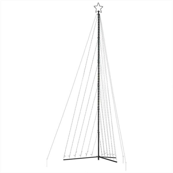 vidaXL Sapin de No&euml;l &agrave; LED 789 LED blanc chaud 476 cm