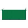 vidaXL Banc de jardin avec coussin 120 cm Bambou