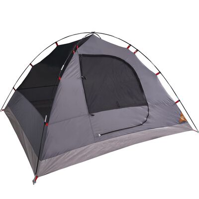 vidaXL Tente de camping à dôme 6 personnes orange imperméable