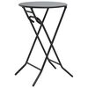 vidaXL Table de Jardin Anthracite 50 x 50 x 72 cm Acier