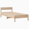 vidaXL Cadre de lit sans matelas 90x190 cm bois de pin massif