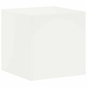 vidaXL Support de Plante Blanc 40 x 40 x 40 cm Acier