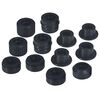 vidaXL &Eacute;crous &agrave; bride pour machine &agrave; cintrer 12 pcs acier