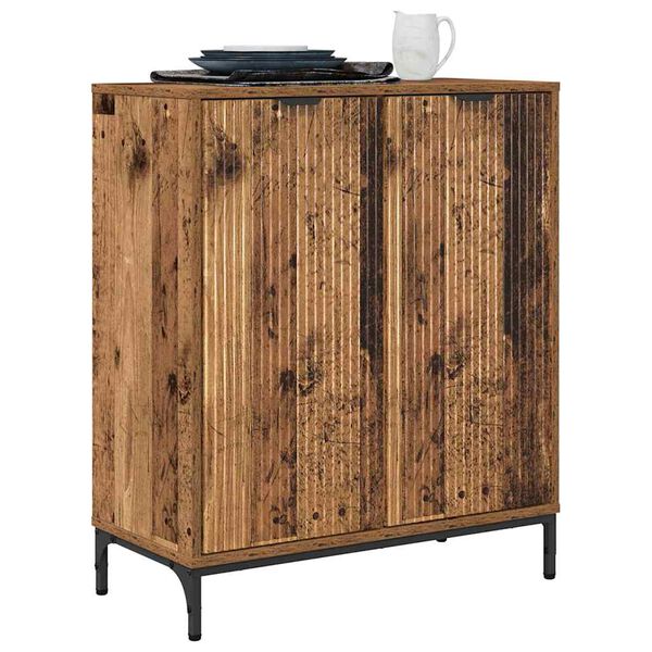 vidaXL Buffet Bois ancien 69,5 x 33 x 82 cm Bois d'ing&eacute;nierie