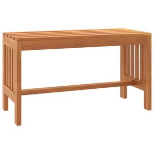 vidaXL Banc de jardin 80 cm bois massif d'eucalyptus