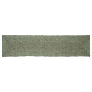 vidaXL Tapis de surface Rectangulaire Vert olive 60 x 250 cm Jute