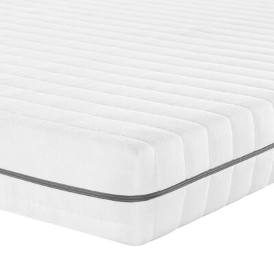 vidaXL Matelas en mousse moyennement doux 160x200 cm