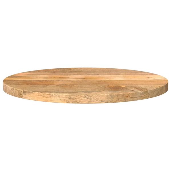 vidaXL Dessus de table &Oslash; 50x2,5 cm rond bois de manguier massif