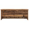 vidaXL Porte-manteau mural avec &eacute;tag&egrave;re Bois ancien 80 x 20 x 30 cm