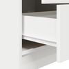 vidaXL Bureau avec tiroir 2 pcs Blanc