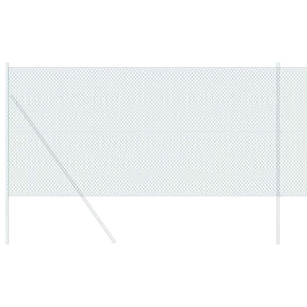 vidaXL Cl&ocirc;ture hexagonale Vert 1,2 x 50 m PVC