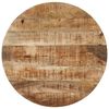 vidaXL Table basse &Oslash;68 cm Bois de manguier brut