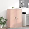 vidaXL Armoire de rangement Rose 80 x 40 x 105 cm Acier