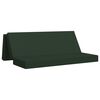 vidaXL Canap&eacute;-lit pliable 180 x 67 x 45 cm Vert fonc&eacute;
