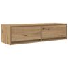 vidaXL Meuble TV ch&ecirc;ne artisanal 100 x 31 x 25.5 cm Bois d'ing&eacute;nierie