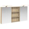 vidaXL Ensemble de Meubles de Salle de Bain 3 pcs 120 x 10,5 x 60,5 cm
