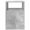 vidaXL Table d'appoint 2 pcs Gris b&eacute;ton 30,5 x 30 x 45 cm